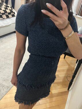 Maje tweed mini dress